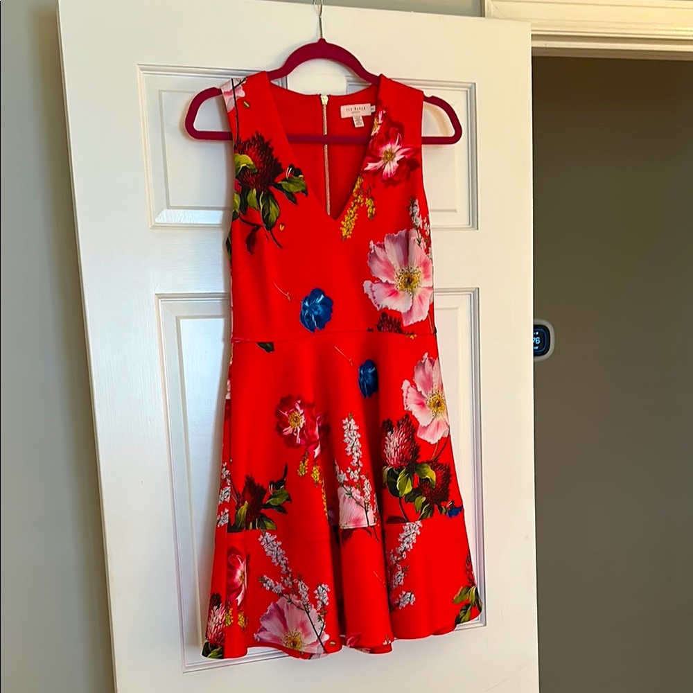 The most beautiful Red Ted Baker dress size 4/6